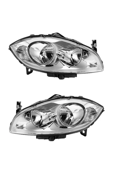 FİAT LİNEA TÜM MODELLER İLE UYUMLU MOTORLU ÖN FAR TAKIMI SAG VE SOL1111501/1111502 ürün görseli 1