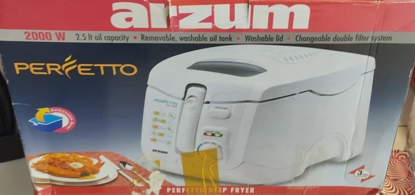 Arzum Peritto Fritöz 2,5 Litre 2000w ürün görseli 1
