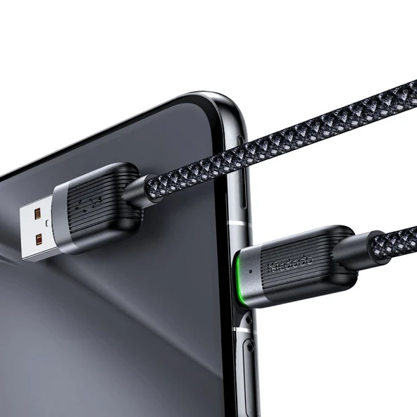 Mcdodo CA-5650 Usb Typec Şarj Kablo 1.2M-Siyah - Resim 4