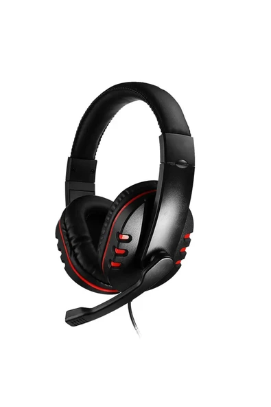 X6 PC Üzerinden Kulak Üstü Kulaklık 3.5mm Güçlü Bas Stereo Kulaklık Kulaklık ürün görseli 1