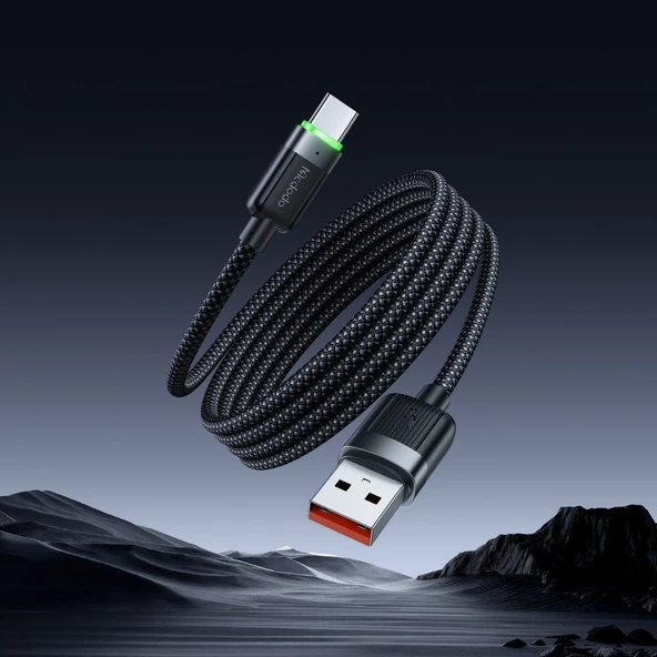Mcdodo CA-5650 Usb Typec Şarj Kablo 1.2M-Siyah ürün görseli 1