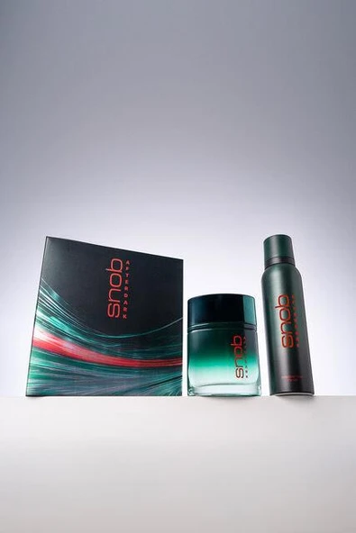 Snob Afterdark Edt 100ml + Deodorant 150ml Erkek Parfüm Set ürün görseli 1