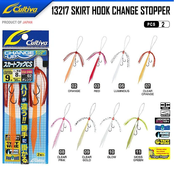 Owner Cultiva 13217 Skirt Hook Change Stopper ürün görseli 1