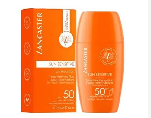 LANCASTER HASSAS RENKLİ MAT SIVI SPF 50  30ML ürün görseli 1