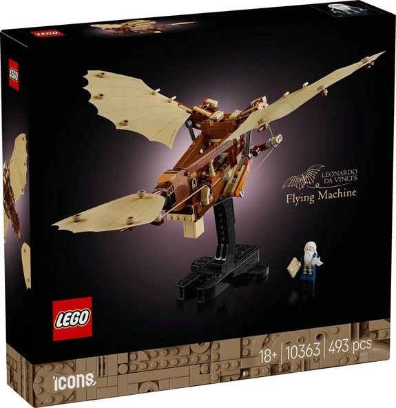 Lego icons 10363 Leonardo da Vinci'nin Uçan Makinesi ürün görseli 1