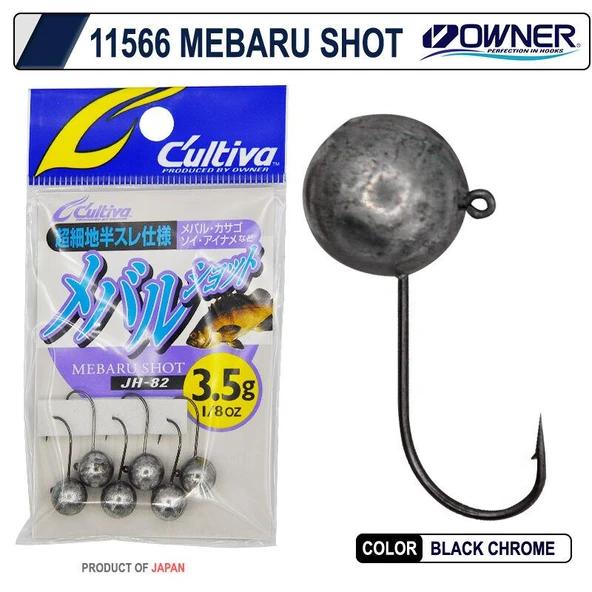 Owner Cultiva 11566 Mebaru Shot Red Lrf Jighead ürün görseli 1