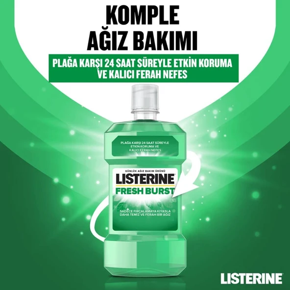 Listerine Fresh Burst 250 Ml - Resim 2