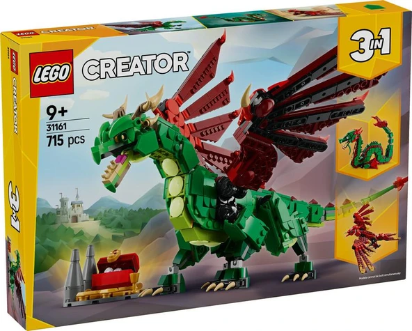 Lego Creator 3’ü 1 Arada Orta Çağ Ejderhası 31161 ürün görseli 1