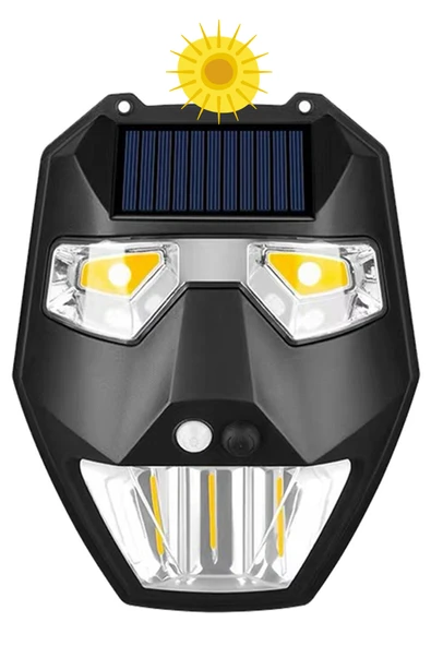 Greentech Güneş Enerjili - Yüz Görünümlü Led Aydınlatma / GT-SL19 ürün görseli 1