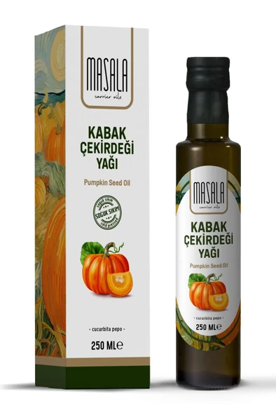 Kabak Çekirdeği Yağı 250 ml. - Soğuk Pres (Pumpkin Seed Oil) ürün görseli 1