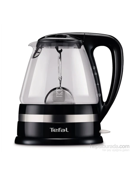 Tefal 1,7 lt Cam Su Isıtıcı ve Çaycı ürün görseli 1