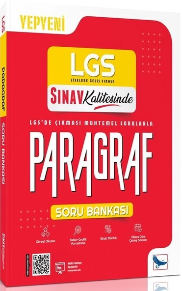 8. Sınıf LGS Paragraf Sınav Kalitesinde Soru Bankası Sınav Yayınları ürün görseli 1