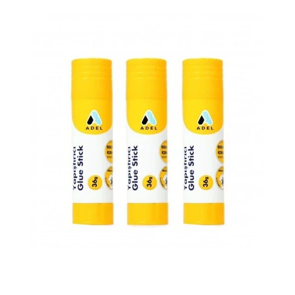 Adel Stick Yapıştırıcı 36 Gram - 3 Adet ürün görseli 1