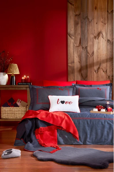 Özdilek Endless Love Sevgililer Günü Özel Çift Kişilik Nevresim Takımı ürün görseli 1