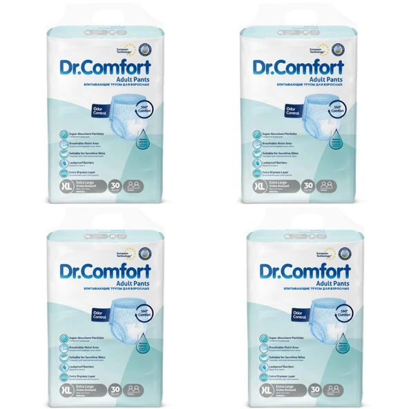 Dr. Comfort Emici Külot XL-Extra Large Beden 120 Adet ürün görseli 1