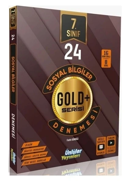 GOLD+ SERİSİ DENEME SOSYAL BİLGİLER ürün görseli 1