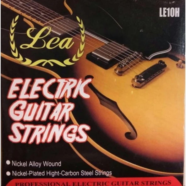 LEA LE-10H (09-042)  Elektro Gitar Teli - Resim 2