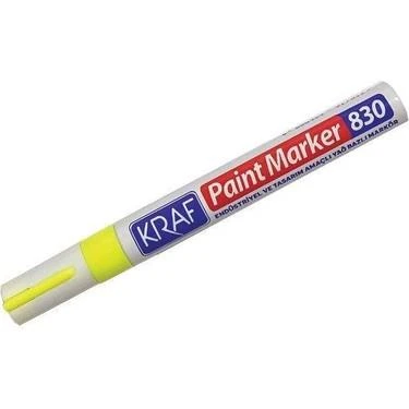 KRAF PAINT MARKOR SARI (830) ürün görseli 1
