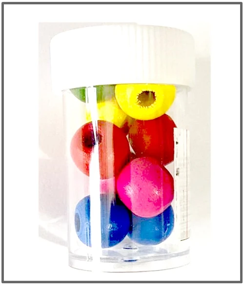 Misyon Ahşap Boncuk 15 Mm 3 kutu ürün görseli 1