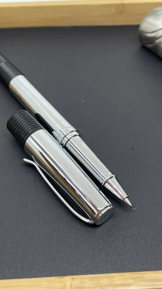 DivitPen  Silver Matte Roller  Kalem - Resim 2