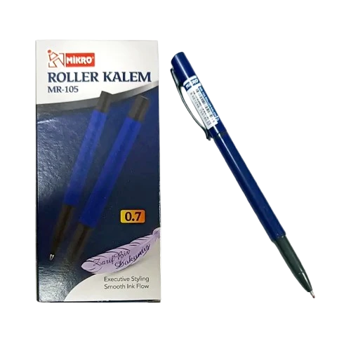 Mikro Roller Kalem Mavi Mr-105 - 3 adet ürün görseli 1