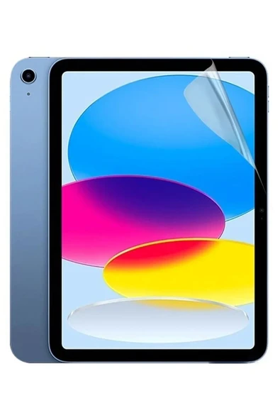 İpad 10. Nesil Kılıf/Ekran Koruyucu/Kalem Seti Silikon Arka Kapak Stand Olan Uyku Modlu Case  Açık Yeşil ürün görseli 1