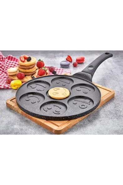 POLOCHEF EMOJİ PANCAKE 26CM ürün görseli 1