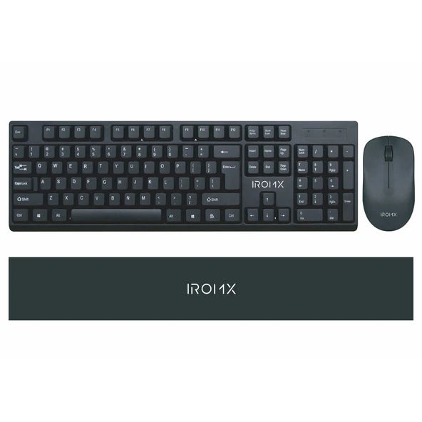 IROMX SW20C TR KABLOSUZ STANDART SIYAH Q KLAVYE+MOUSE ürün görseli 1