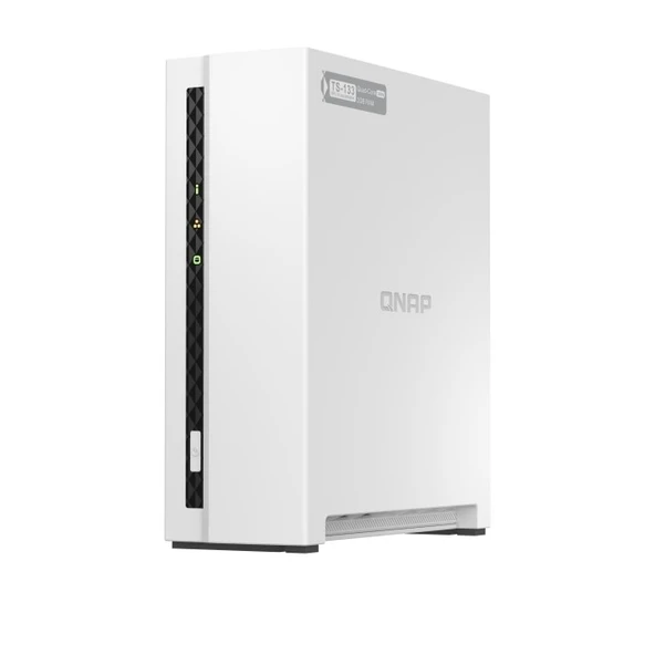 QNAP TS-133-2GB RAM 1 Hdd Yuvali Tower NAS ürün görseli 1
