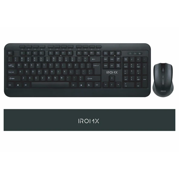 IROMX SWM30C TR KABLOSUZ MULTIMEDYA SIYAH Q KLAVYE+MOUSE ürün görseli 1