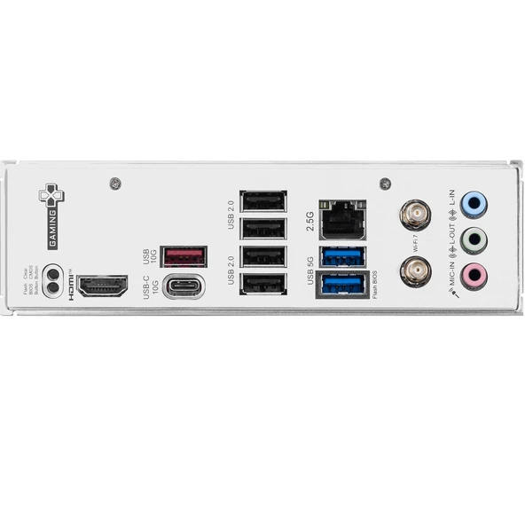 MSI MB B840 GAMING PLUS WIFI AM5 DDR5 8000MHZOC HDMI 2x M.2 USB 10Gbs 2.5G LAN WI-FI 7 ATX ürün görseli 1