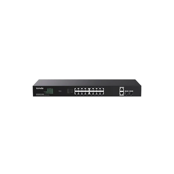 TENDA TEG1120P-16-250W 18GE+2SFP Ethernet Switch 16-Port PoE ürün görseli 1