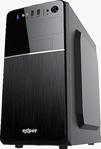 EXPER PC FLEX DEX124 I5 12400 H610 16GB 512GB M2 SSD OB FDOS ürün görseli 1