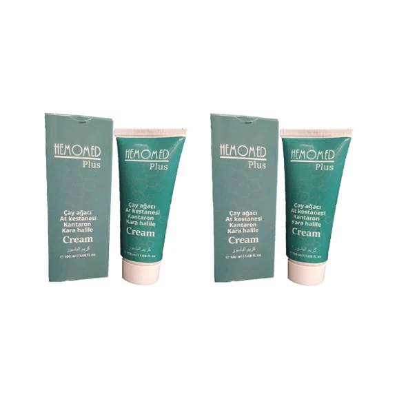 Hemomed Plus ​​​​​​​Çay Ağacı, At Kestanesi, Kantaron, Kara Halile Kremi 100 ML 2 adet, Derya Eren ürün görseli 1