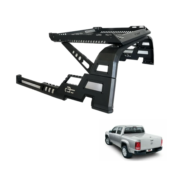AUTOGP Vw amarok rollbar sepetli offroad metal 2010 / 2022 ürün görseli 1