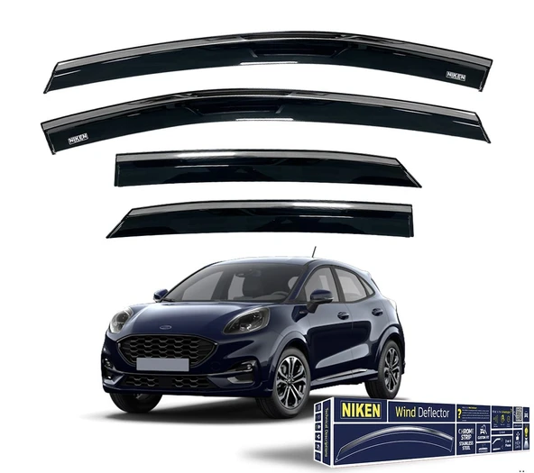 NİKEN Ford puma cam rüzgarlığı kromlu 2024+ niken ürün görseli 1