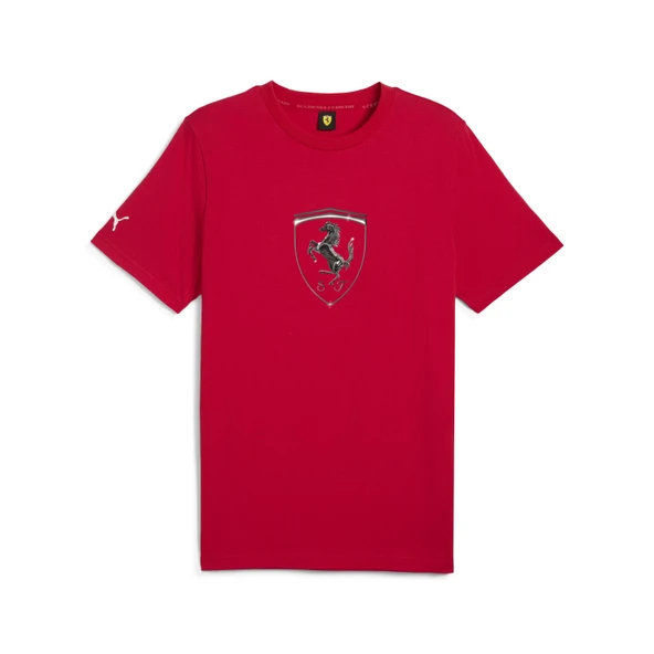 Puma 63018902 Ferrari Race Tl Big Shield T Erkek Spor Tişört ürün görseli 1