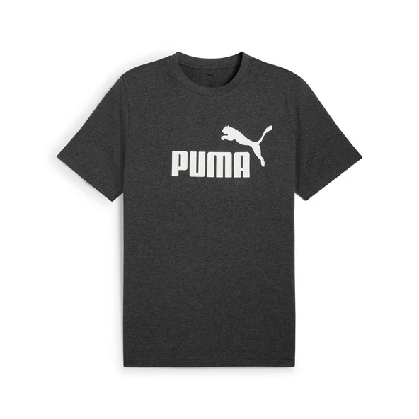 Puma 68255007 Ess No. 1 Logo Heather Tee Erkek Spor Tişört ürün görseli 1