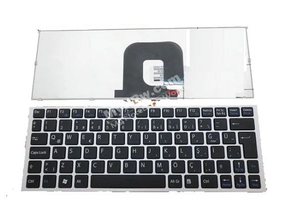Sony Vaio VPCYA, VPCYB Notebook Klavyesi - Siyah - TR ürün görseli 1