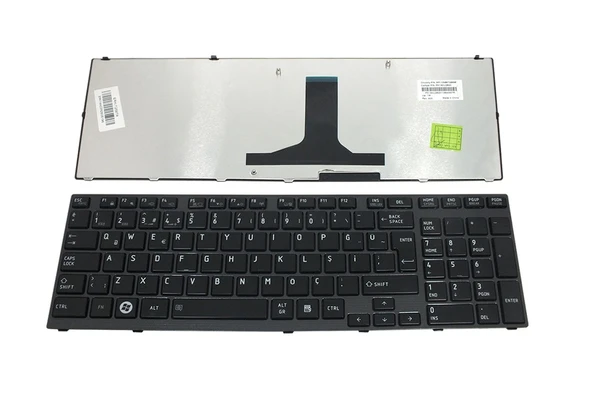 Toshiba P775-S7160, P775-S7164 Notebook Klavyesi (Siyah TR) ürün görseli 1