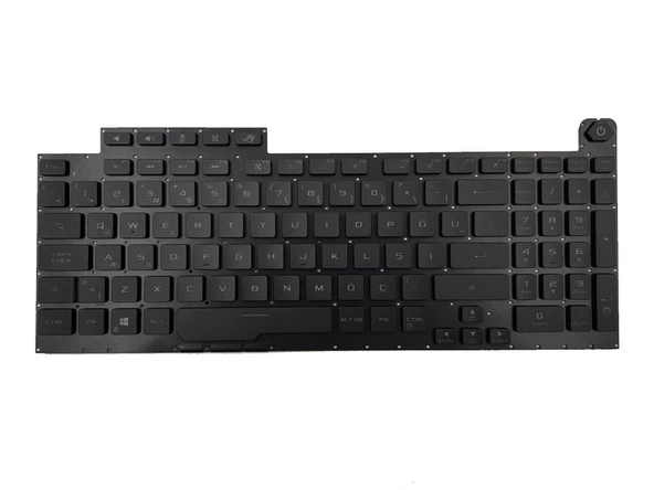 Asus G731G Notebook Klavye / Siyah - TR - Işıklı - RGB - Ver.2 ürün görseli 1