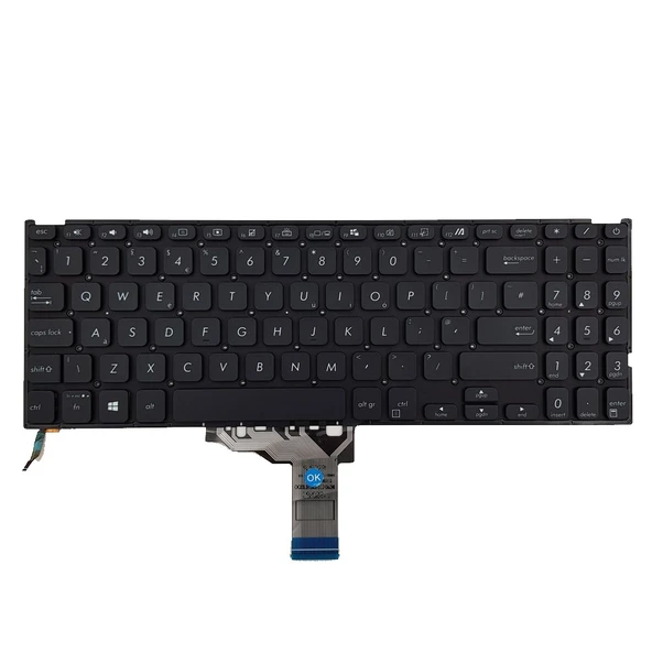 Asus X509Ja-Br827T, X509Jb-Br202T Klavye (Siyah TR) ışıklı ürün görseli 1