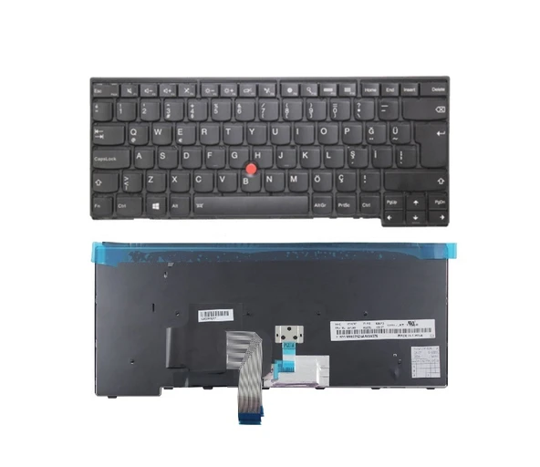 Lenovo CS13T-TUR FRU Notebook Klavyesi, Siyah TR ışıklı ürün görseli 1