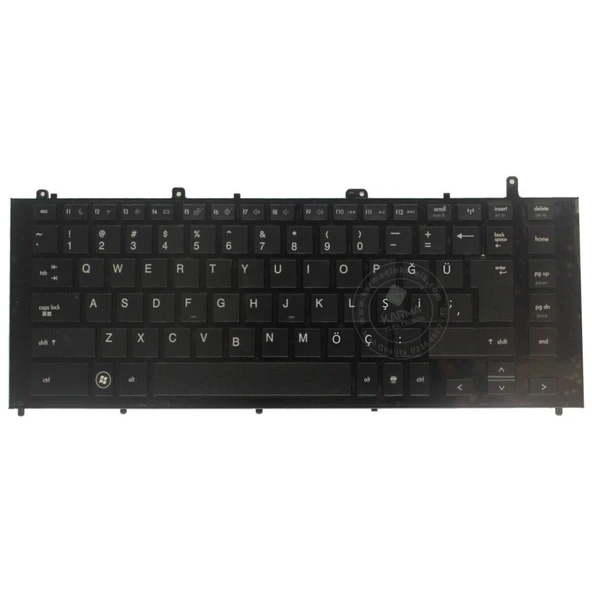HP Probook 4320S 4321S 4326S 4325S 4329S 4356S Notebook Klavyesi - Siyah - TR ürün görseli 1
