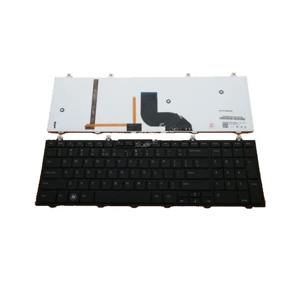 Dell Studio 06DJJC 0F939P F939P Klavyesi - Siyah - TR - Işıklı ürün görseli 1