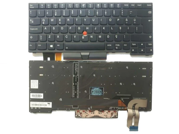 Lenovo Thinkpad E490 20N8008Atx, 20N8008Ctx Notebook Klavyesi TR ürün görseli 1