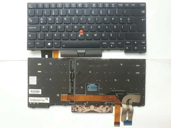 Lenovo Thinkpad E495 20Ne001Rtx, 20Ne001Ttx Klavye TR / IŞIKLI ürün görseli 1