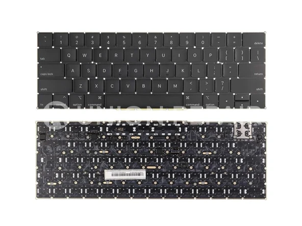 Apple MacBook Pro A1990 (2018) Notebook Klavyesi Tuş Takımı / Siyah, Küçük Enter ürün görseli 1
