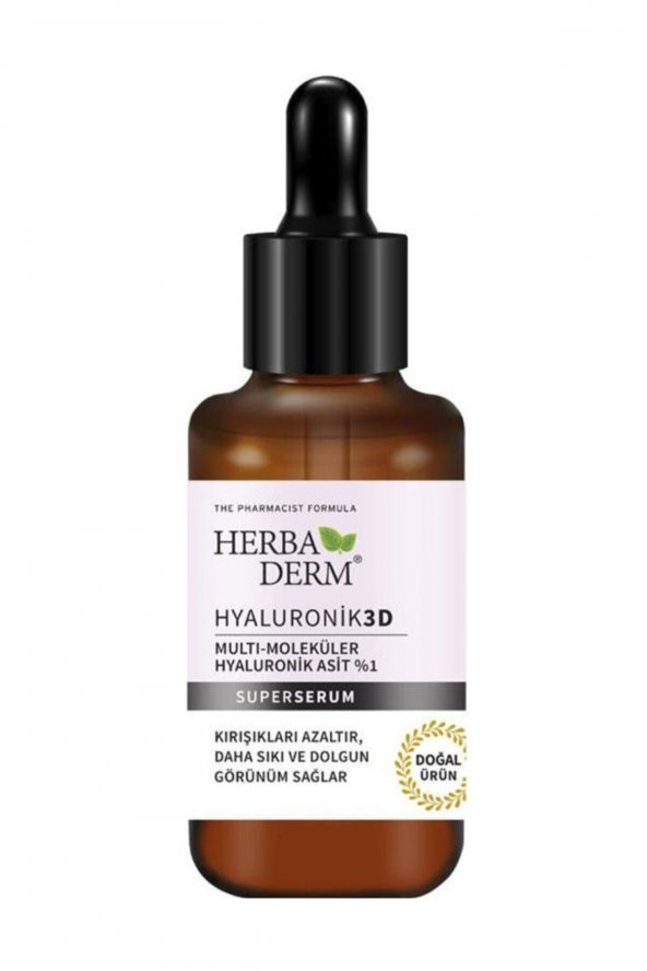 Superserum Hyaluronik 3d(MULTI-MOLEKÜR ) 30 ml - Resim 2