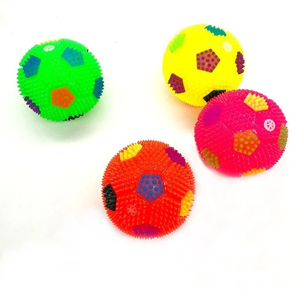 Işıklı Sesli Futbol Topu 6,5 Cm DG-1645 ürün görseli 1